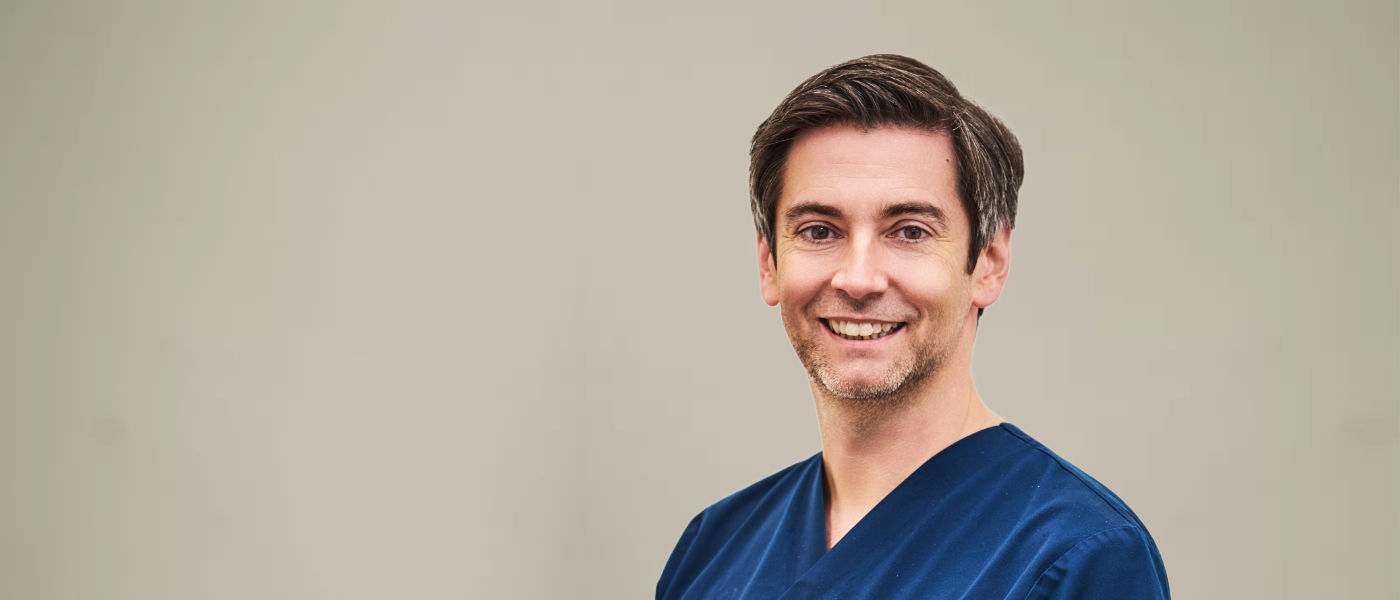 Portrait Dr. Jörn Kröger, M. Sc. zahnmedizinische Prothetik Curriculum Implantologie (DGI)