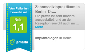 Note 1,1 - Implantologe in Berlin